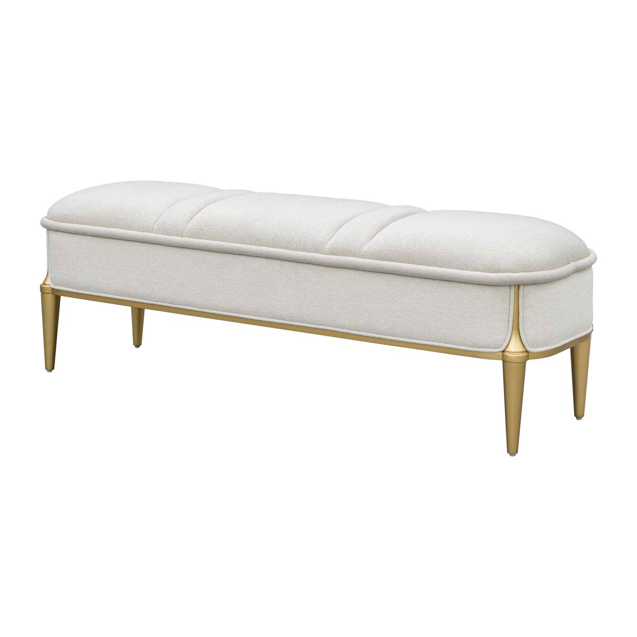 Scotts Square Bench - Cornsilk/Gold