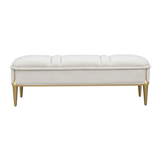 Scotts Square Bench - Cornsilk/Gold