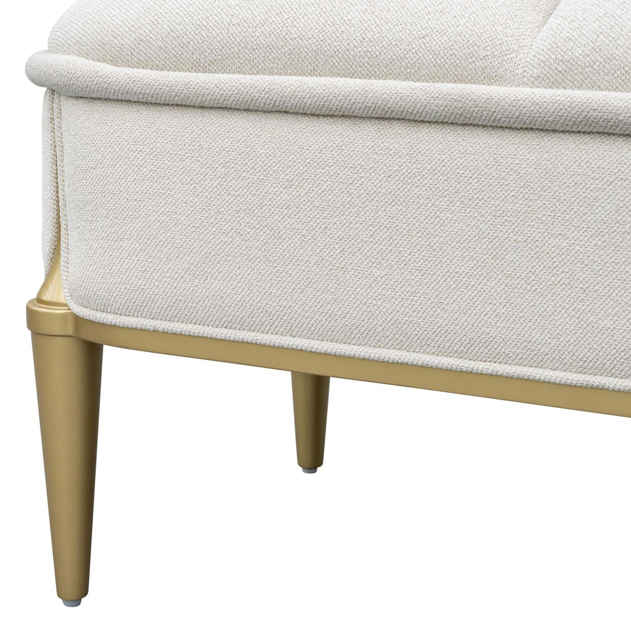 Scotts Square Bench - Cornsilk/Gold