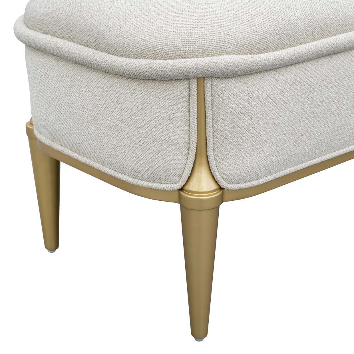 Scotts Square Bench - Cornsilk/Gold
