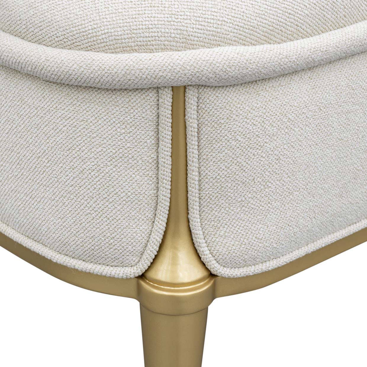 Scotts Square Bench - Cornsilk/Gold