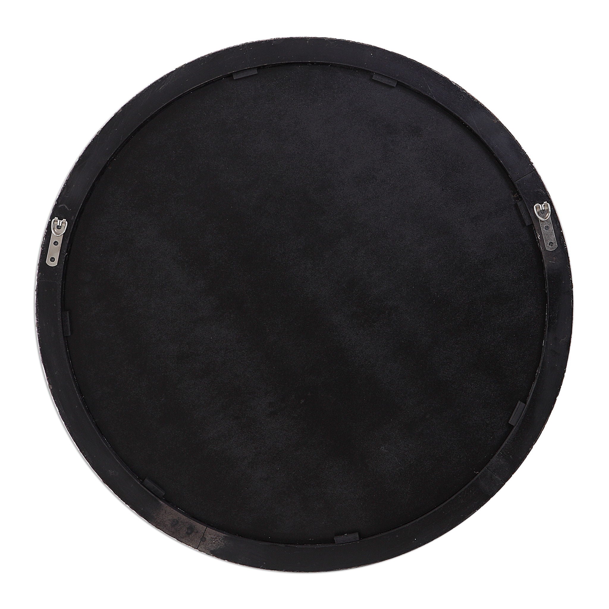 Wayde - Bark Round Mirror - Gold