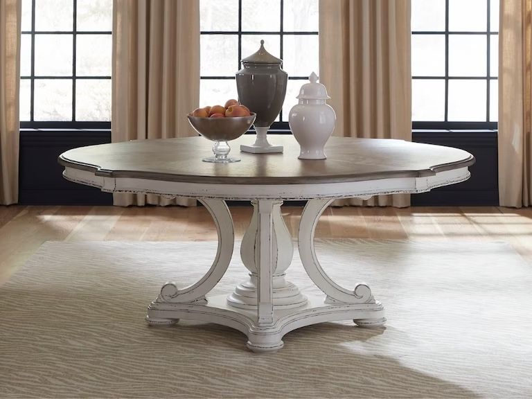 Magnolia Manor - Round Table - White