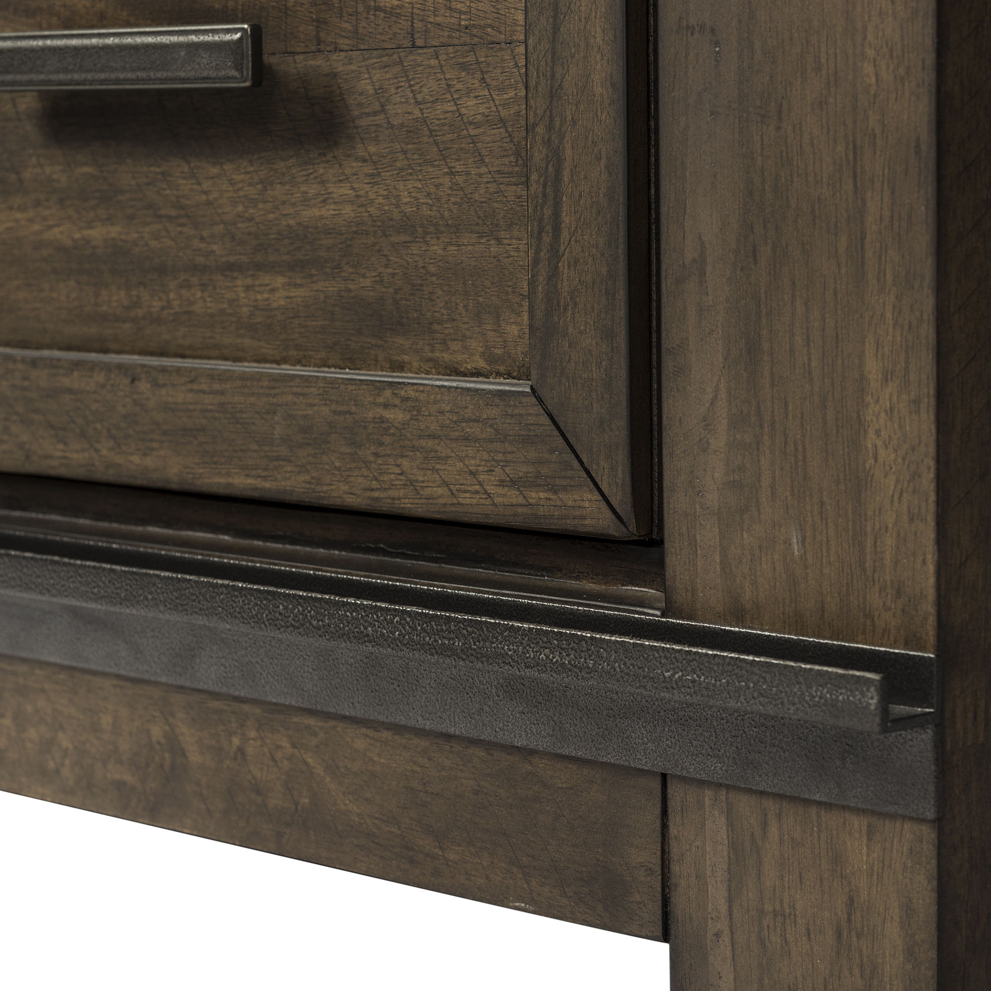 Thornwood Hills - Sliding Door Chest - Dark Brown