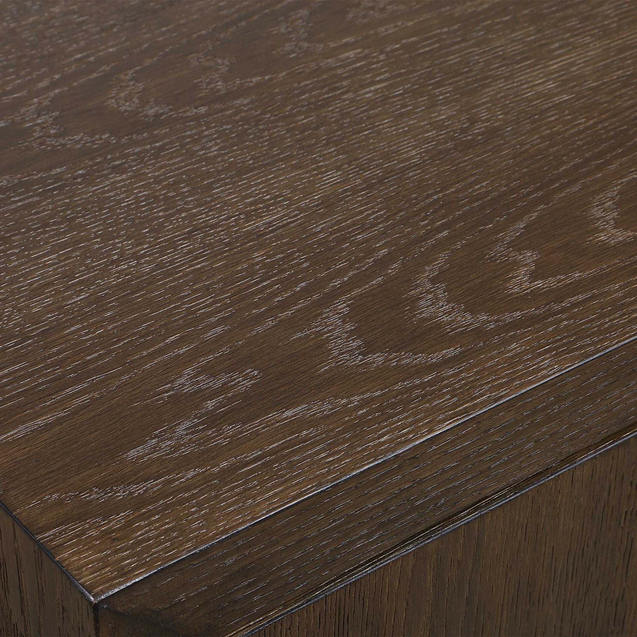 Mayenne - 2 Door Wood Cabinet - Oak