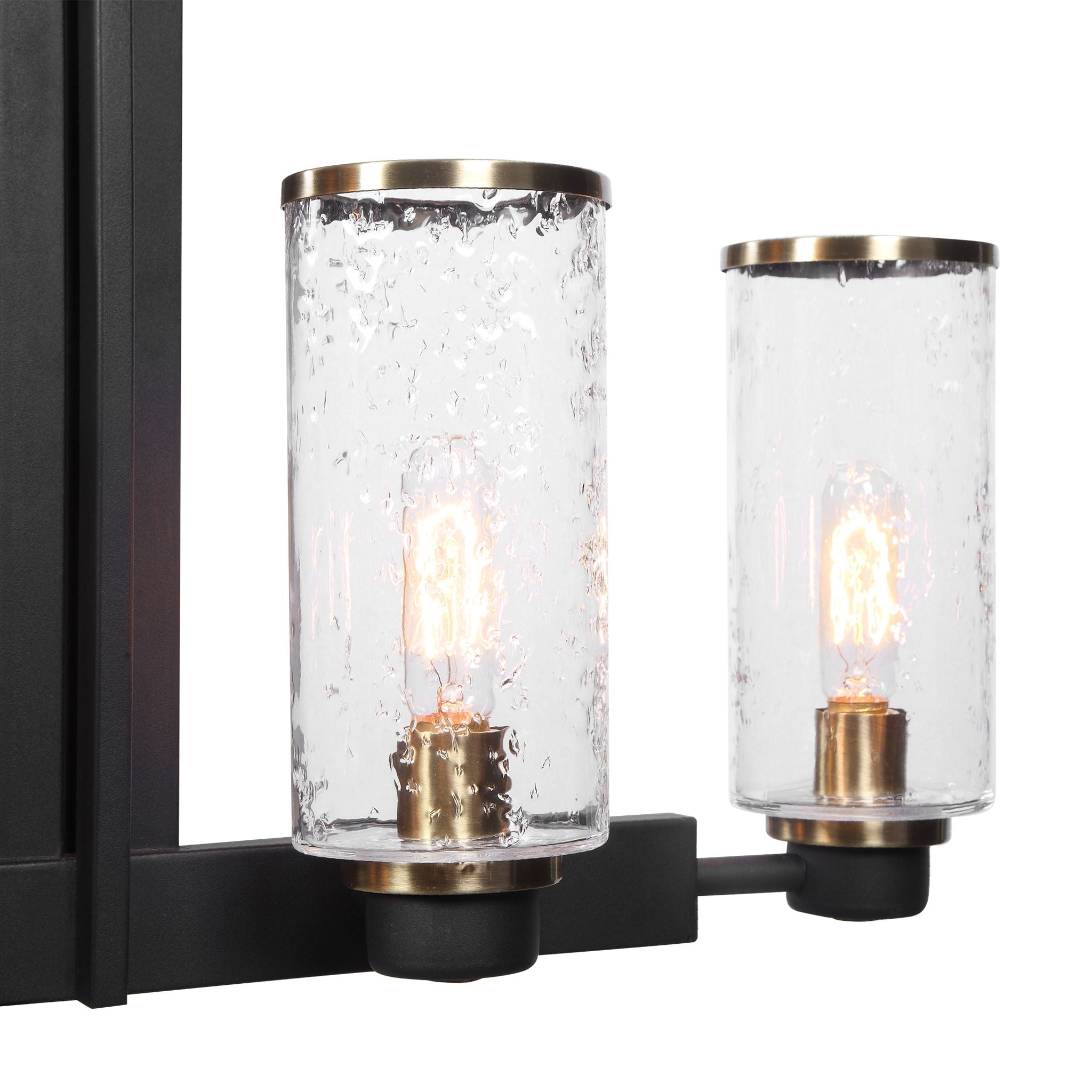 Jarsdel - 6 Light Industrial Island Light - Black