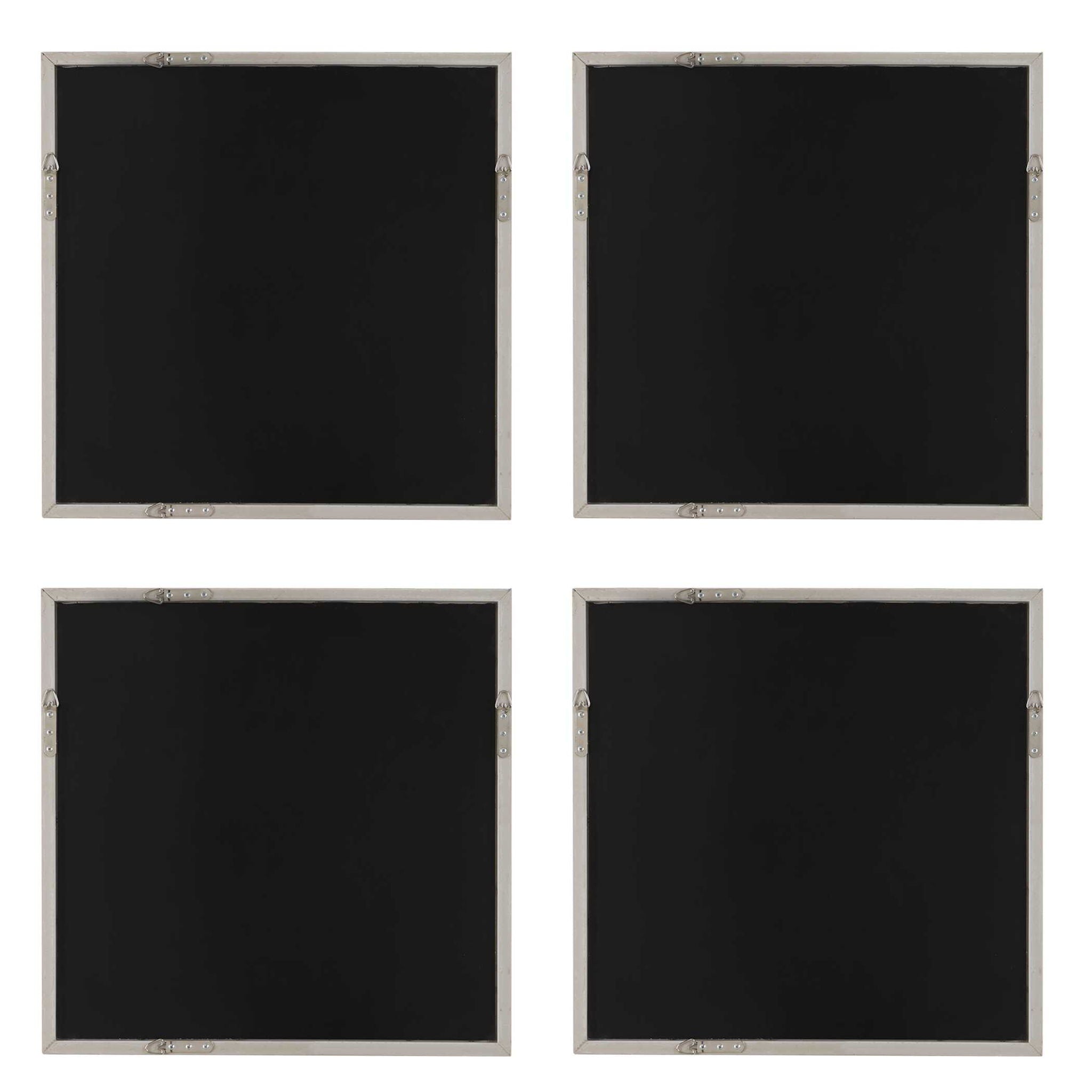 Studying Sepia - Hand Painted Canvases (Set of 4) - Light Brown