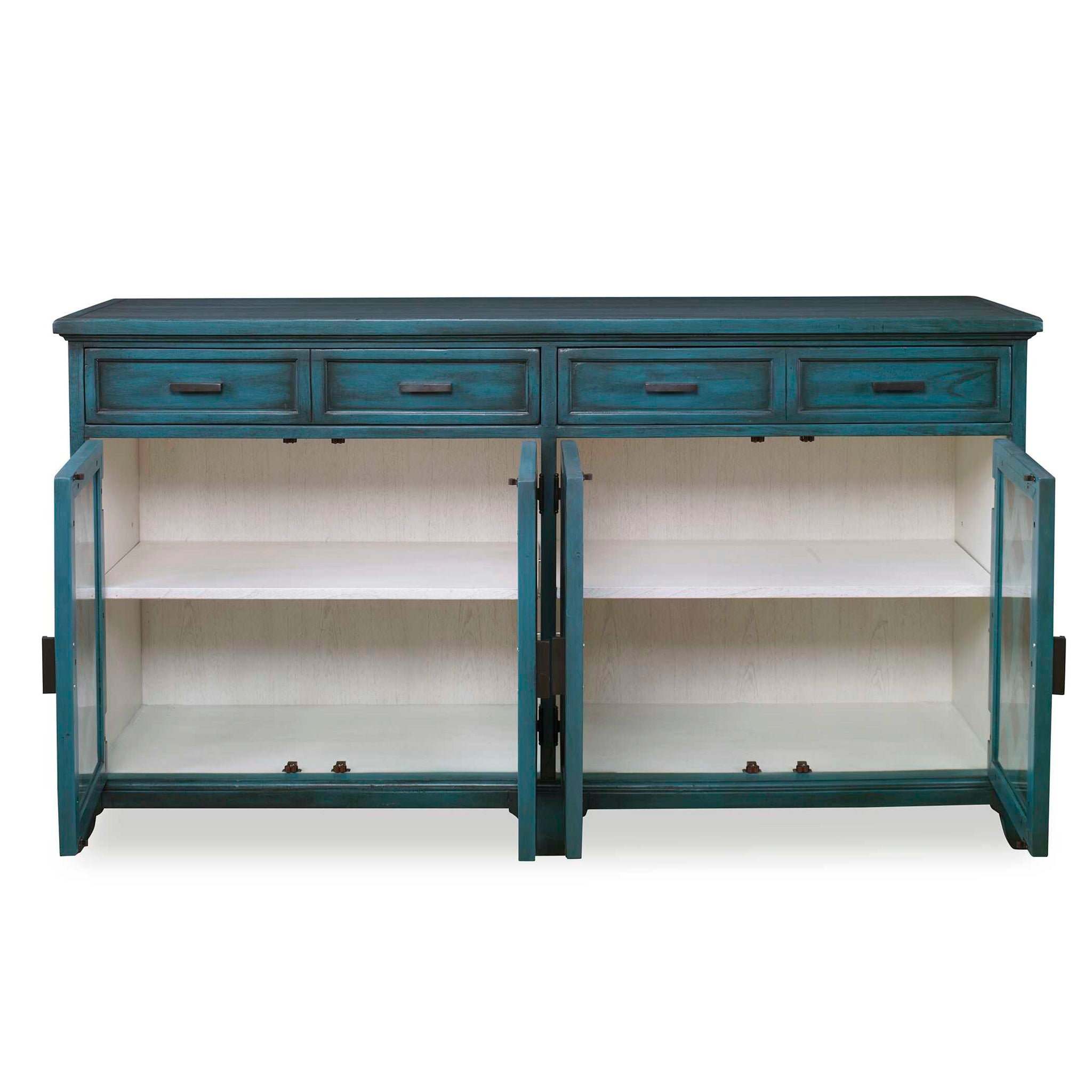 Oksana - Wooden Credenza - Green