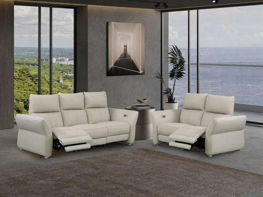 Atlanta Leather recliner Sofa & Loveseat