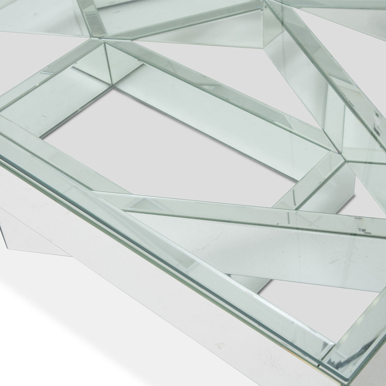 Montreal Rectangular Cocktail Table with Glass Top