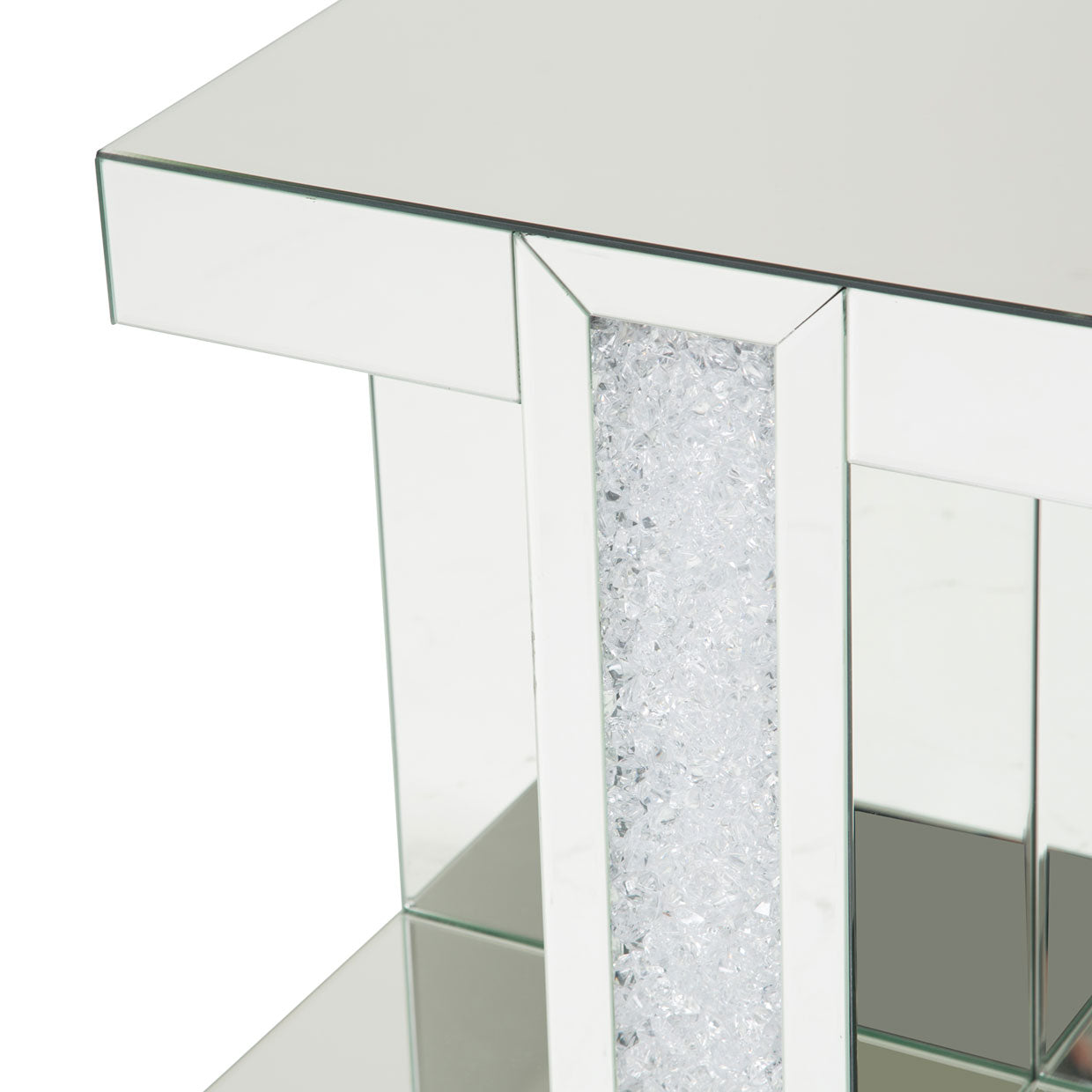 Montreal Mirrored End Table