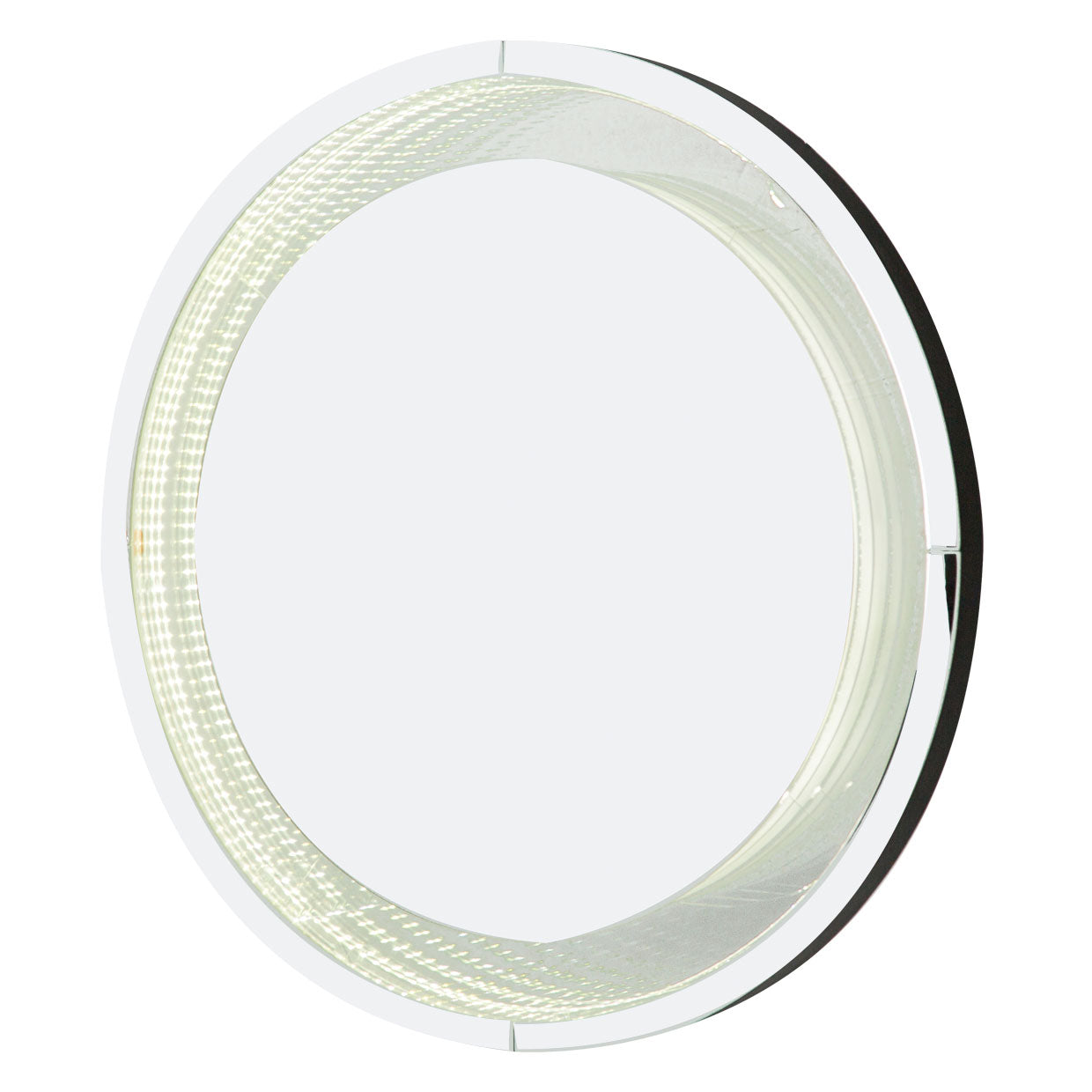 Montreal Round Wall Mirror with LED Lighting