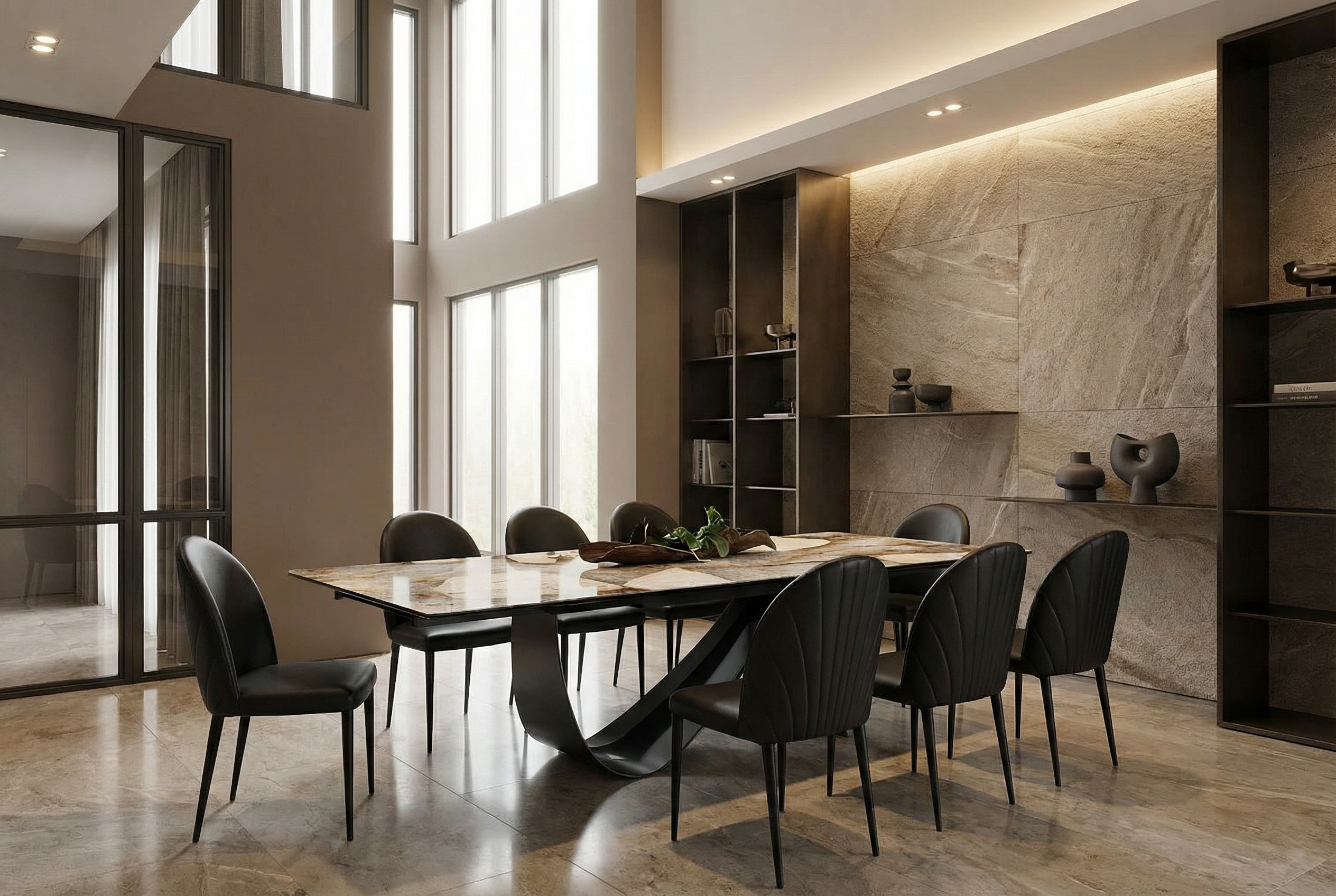 Genoa-2 Extension Dining Table