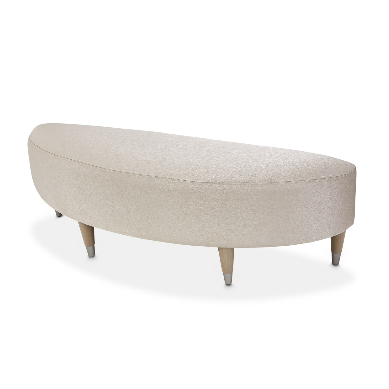 Eclipse Accent Bench - Ivory/Moonlight Gray