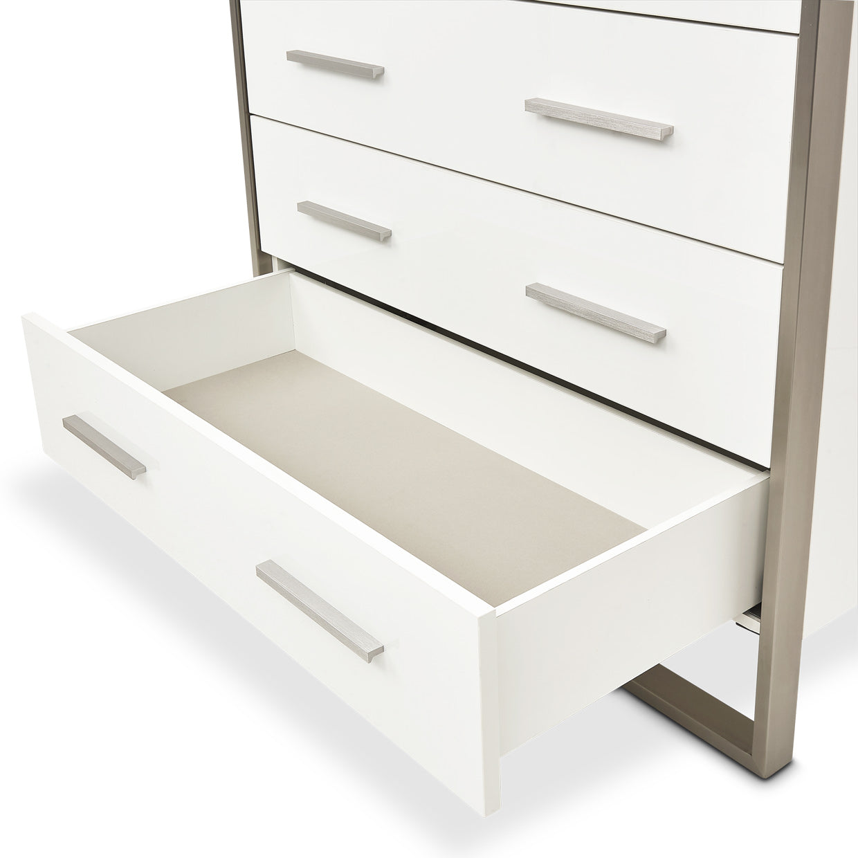 Marquee 7-Drawer Chest - Cloud White