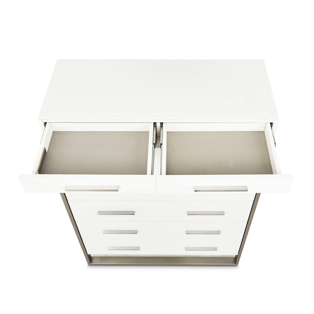 Marquee 7-Drawer Chest - Cloud White