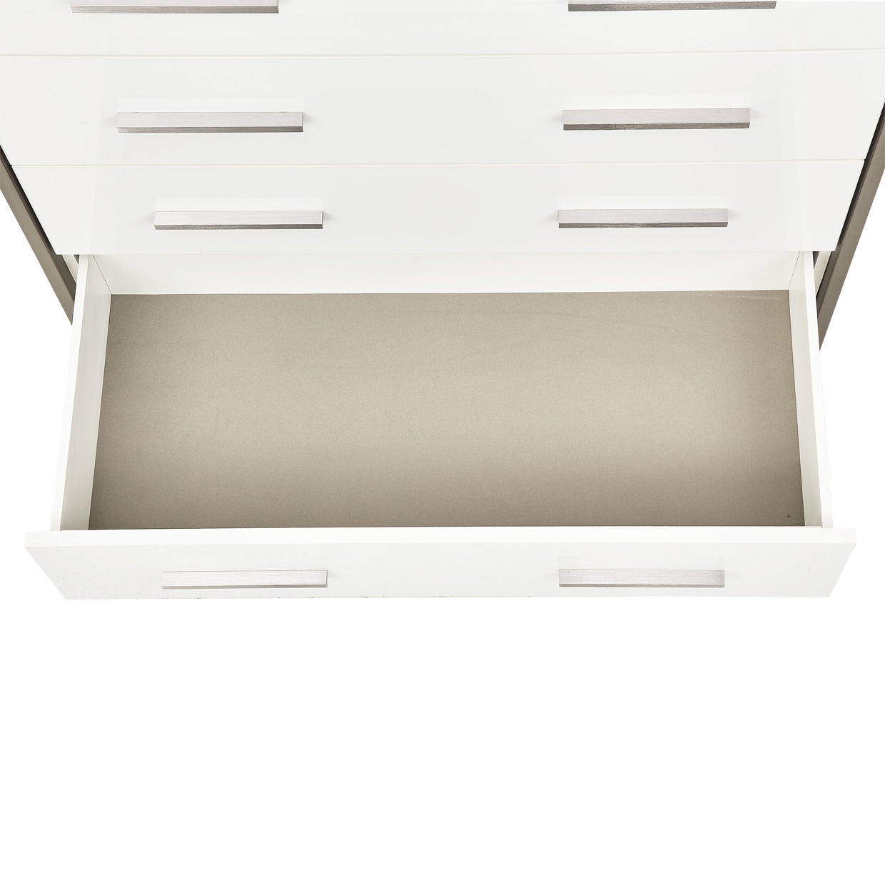 Marquee 7-Drawer Chest - Cloud White