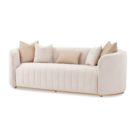 Ariana Sofa - Beige/Gold