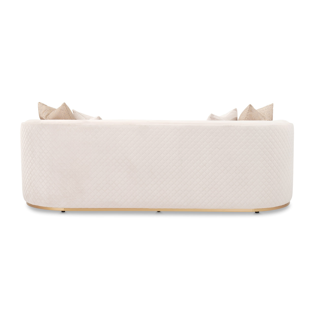 Ariana Sofa - Beige/Gold