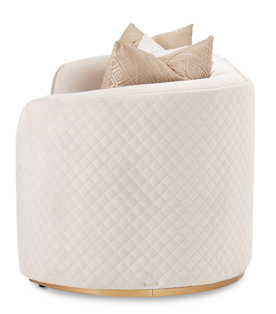 Ariana Sofa - Beige/Gold