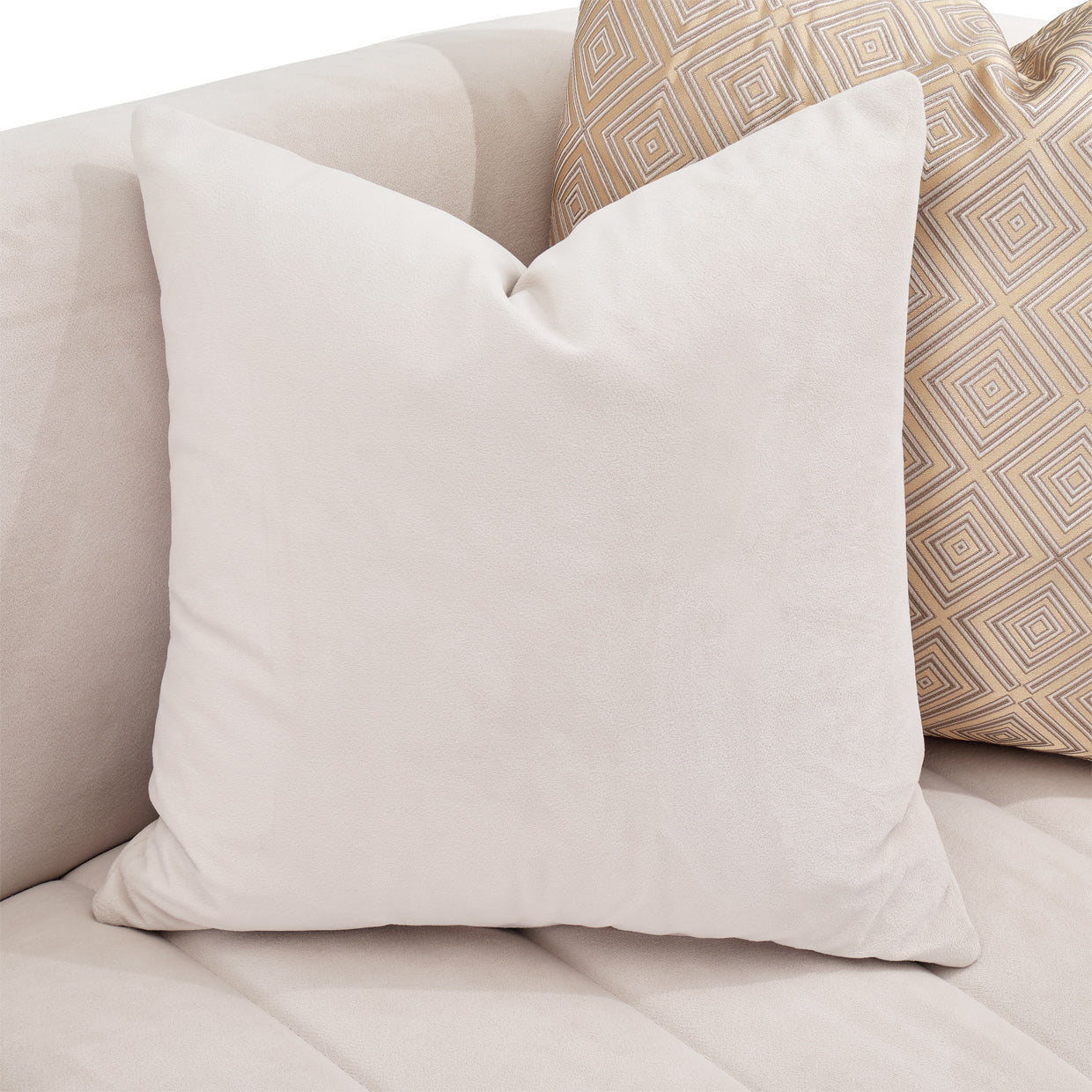 Ariana Sofa - Beige/Gold