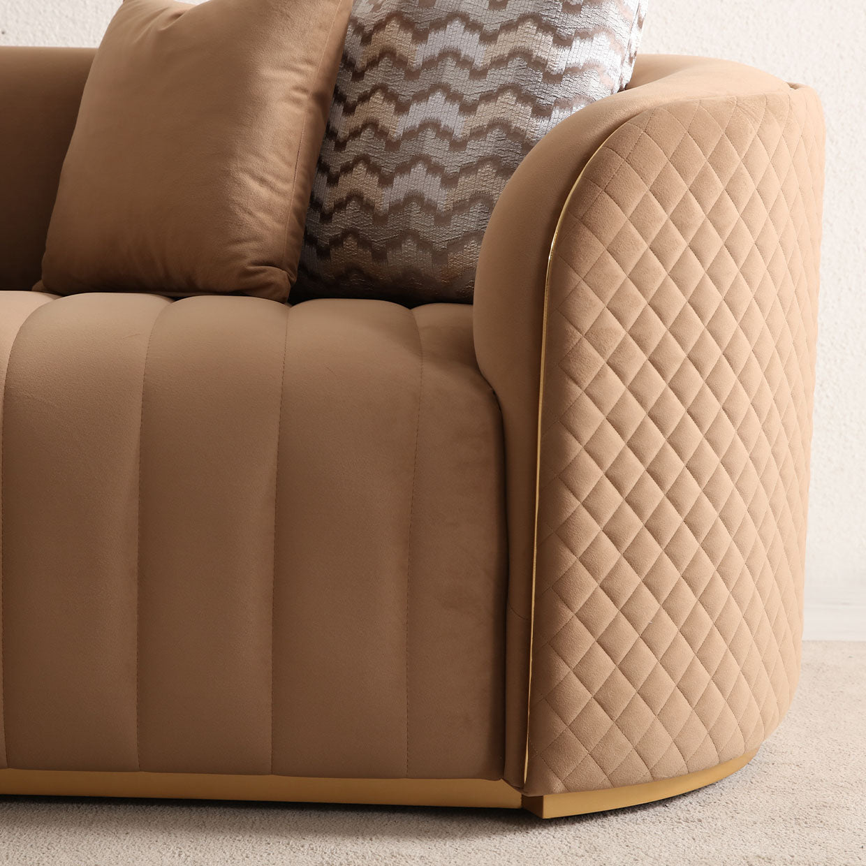 Ariana Sofa - Caramel