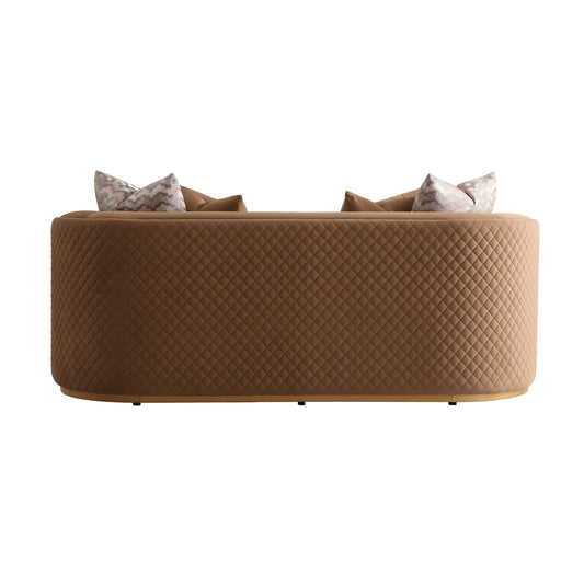 Ariana Loveseat - Caramel