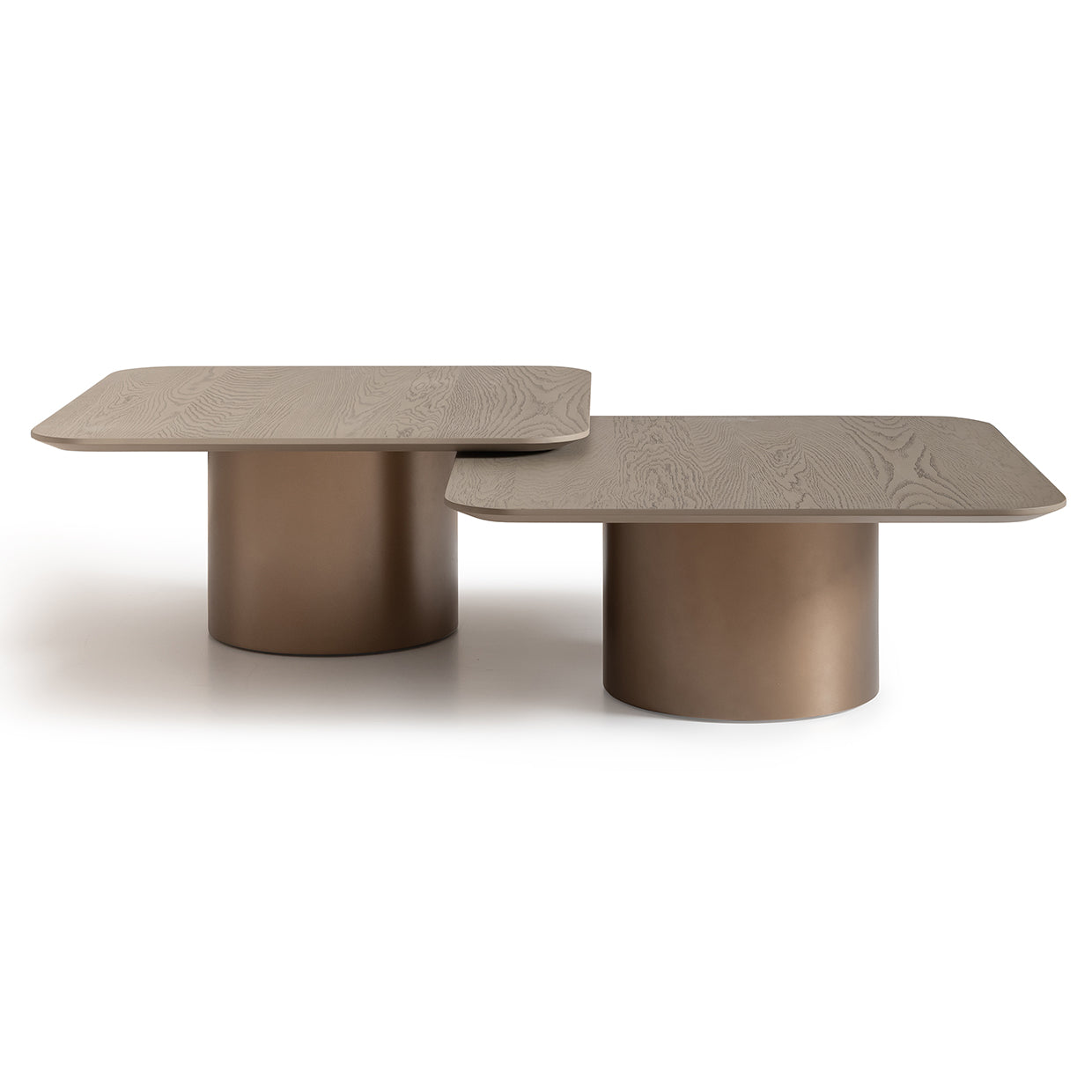 Canberra Short Cocktail Table - Light Ash
