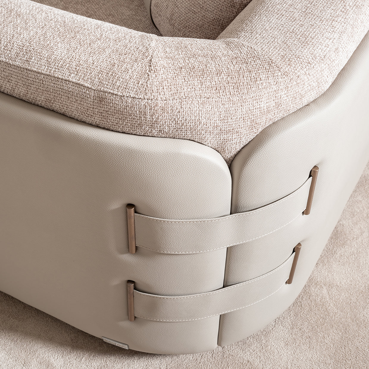 Canberra Chair and a Half - Mink/Light Ash