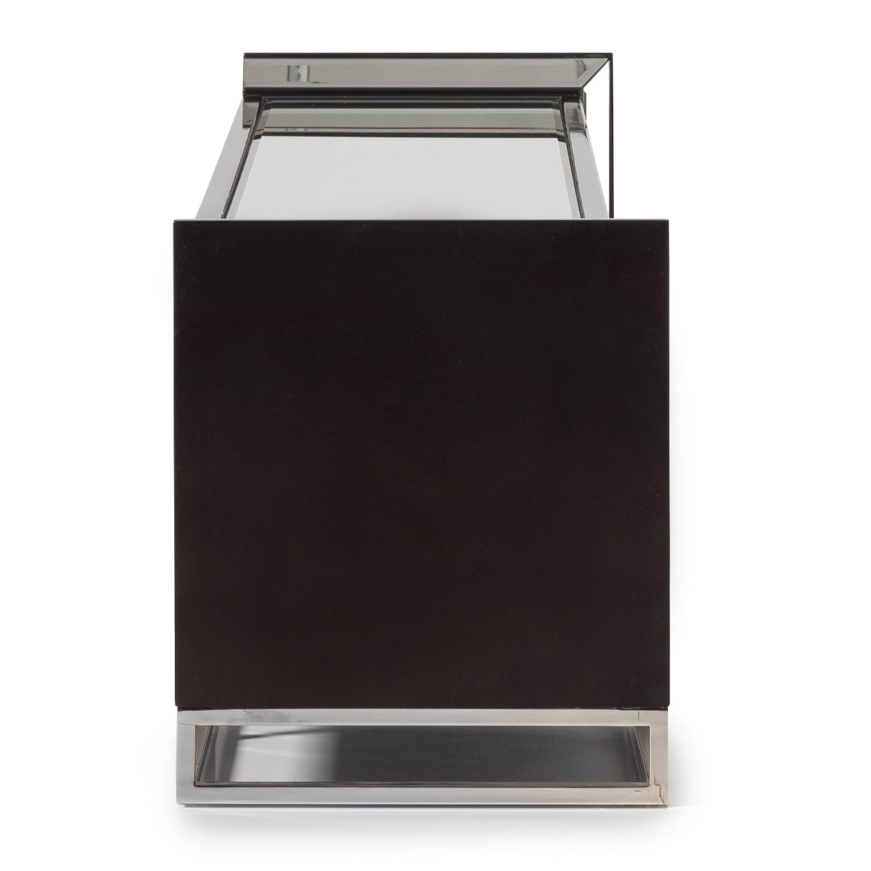 Carmela Media Cabinet - Glossy Charcoal