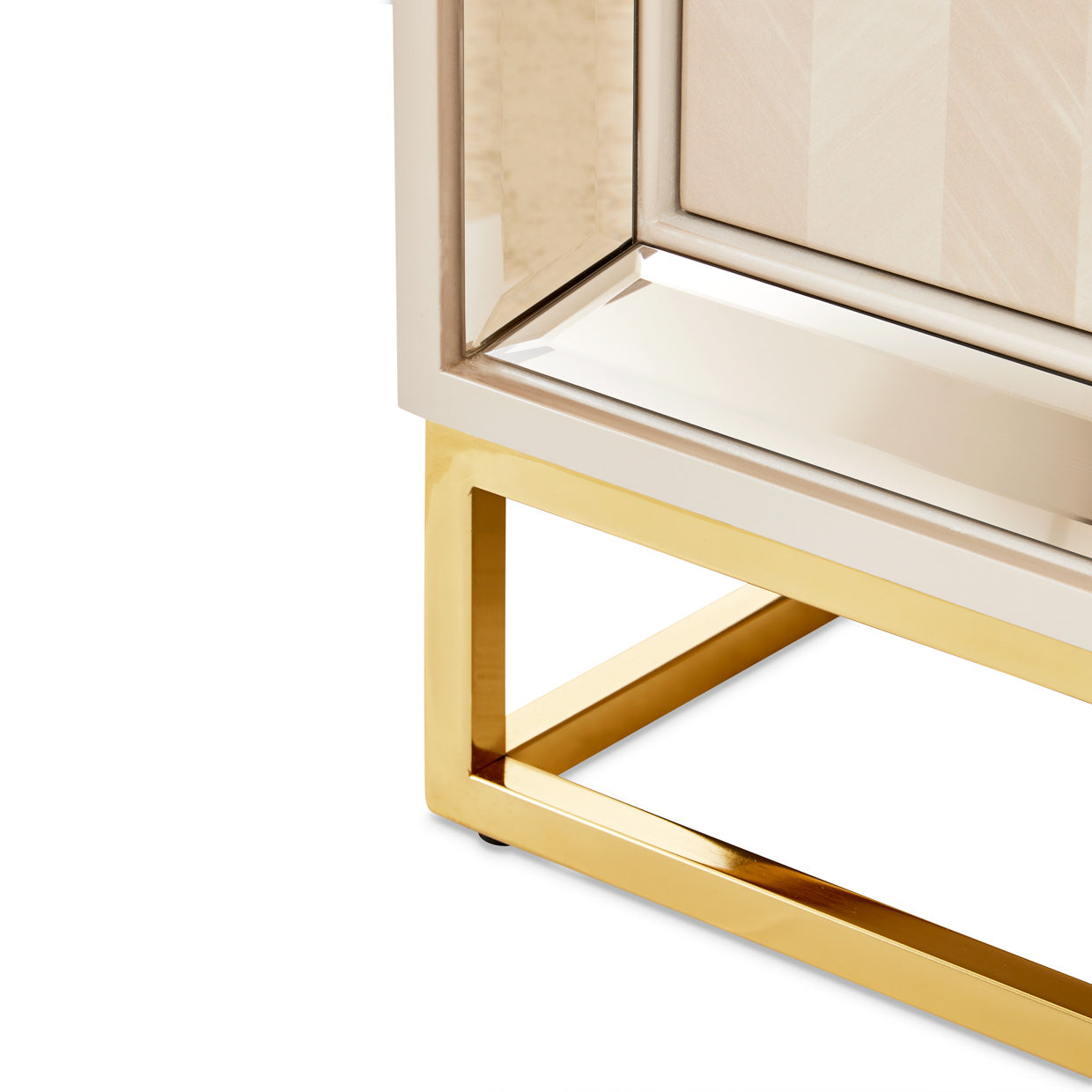 Carmela Console Table - Shimmer Ivory