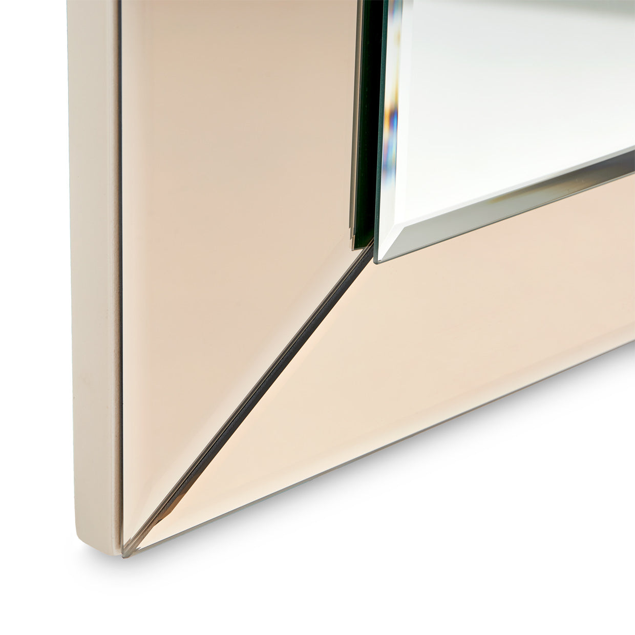 Carmela Wall Mirror - Shimmer Ivory