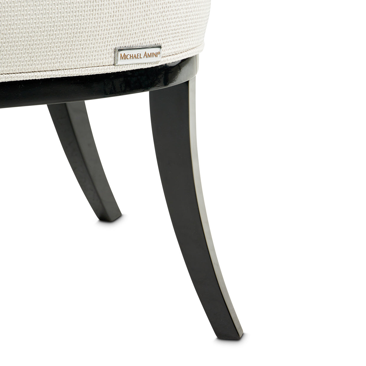 La Francaise Accent Chair - Cafe au Lait/Black