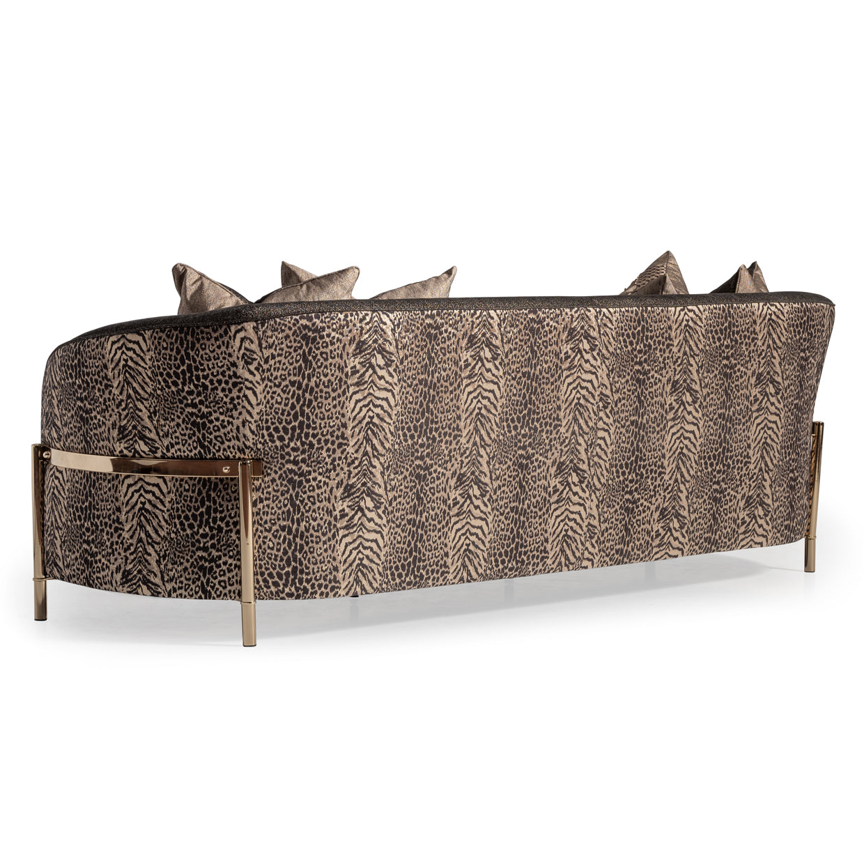 Lisbon Sofa - Onyx/Gold