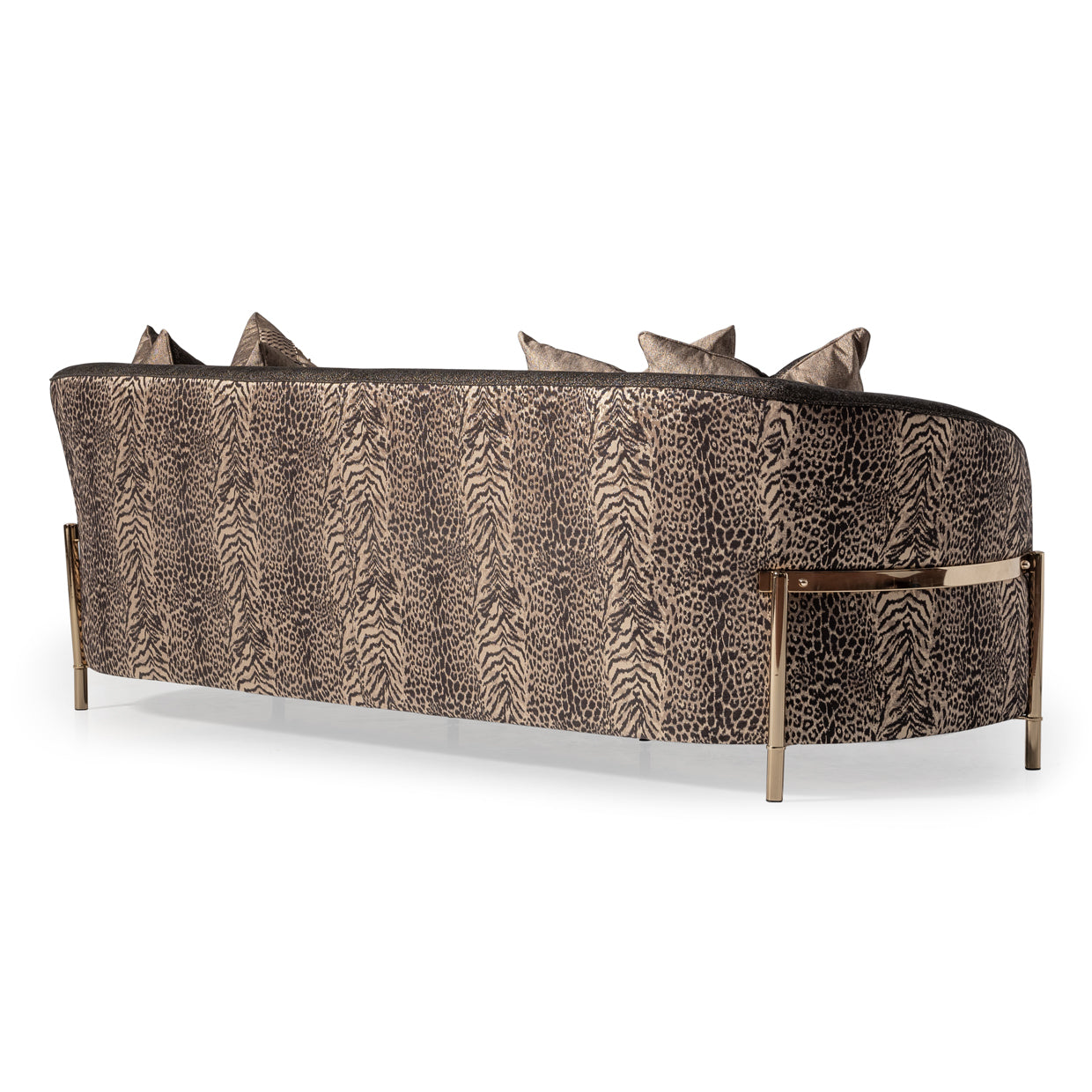 Lisbon Sofa - Onyx/Gold