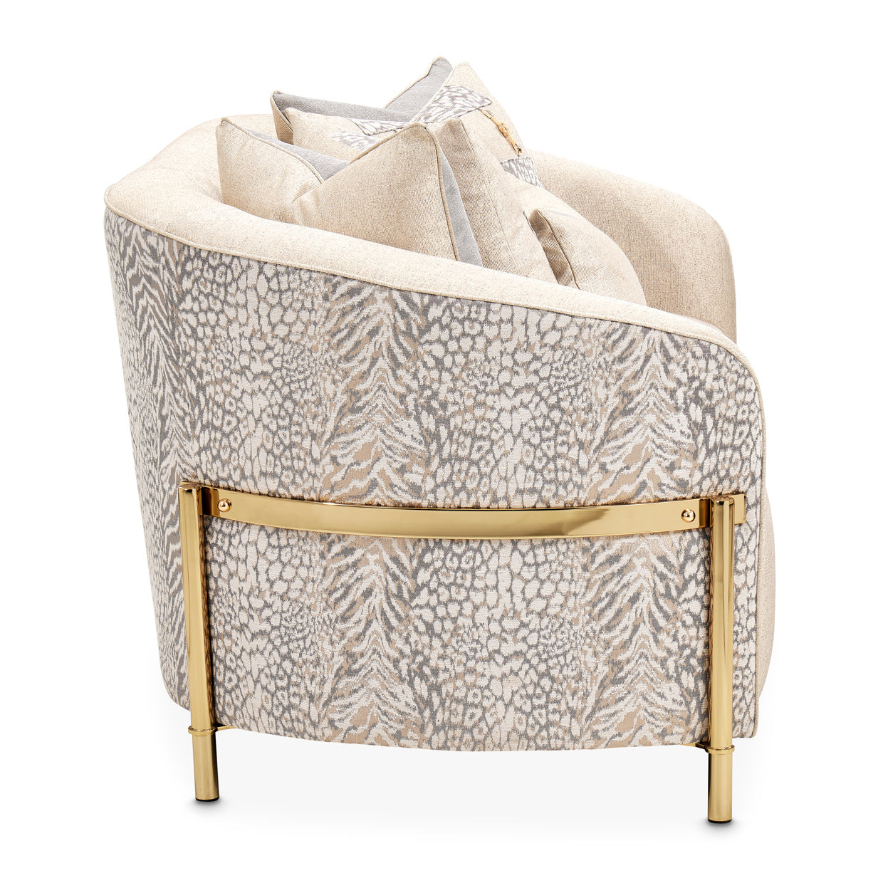 Lisbon Loveseat - Opal/Gold