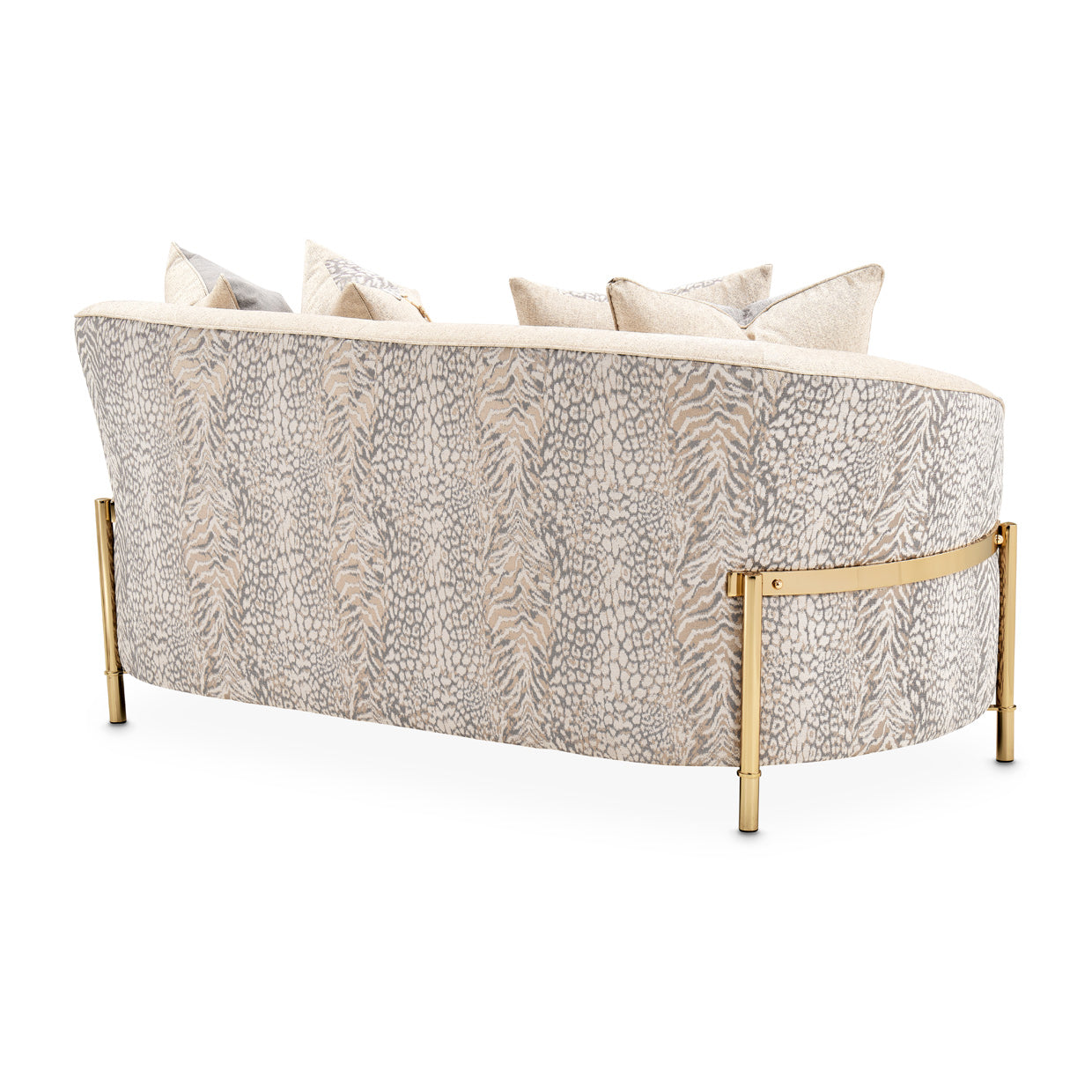 Lisbon Loveseat - Opal/Gold