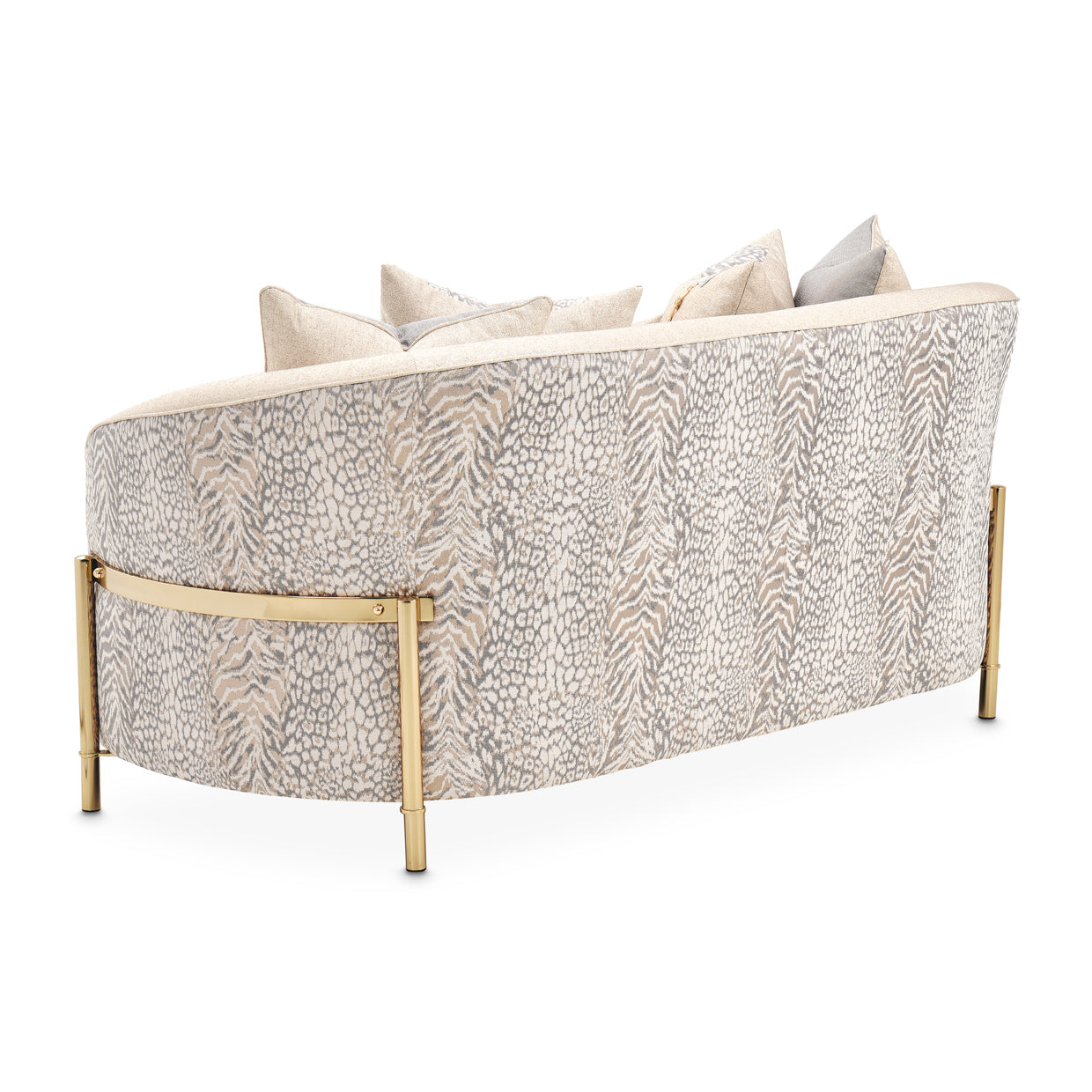 Lisbon Loveseat - Opal/Gold