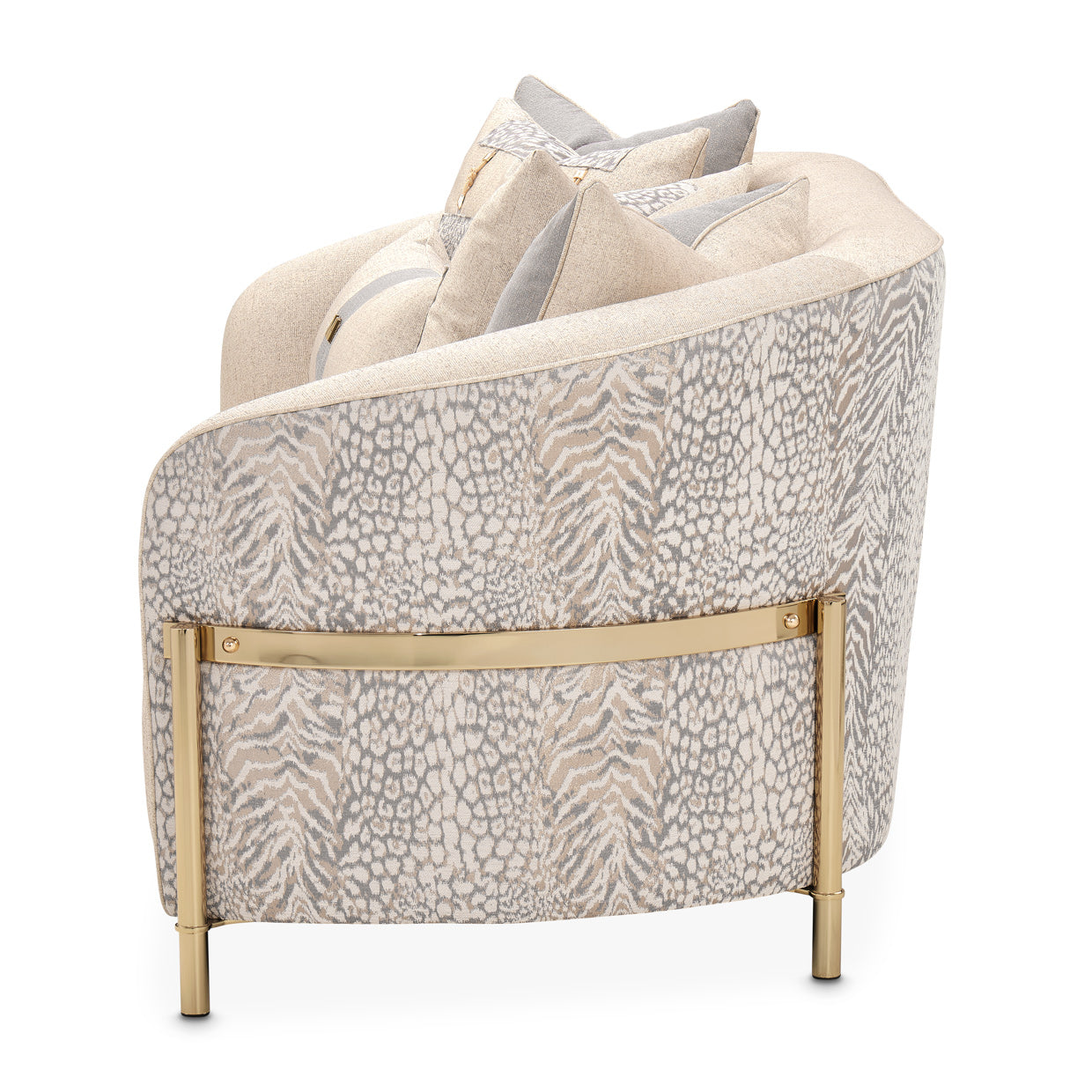 Lisbon Loveseat - Opal/Gold