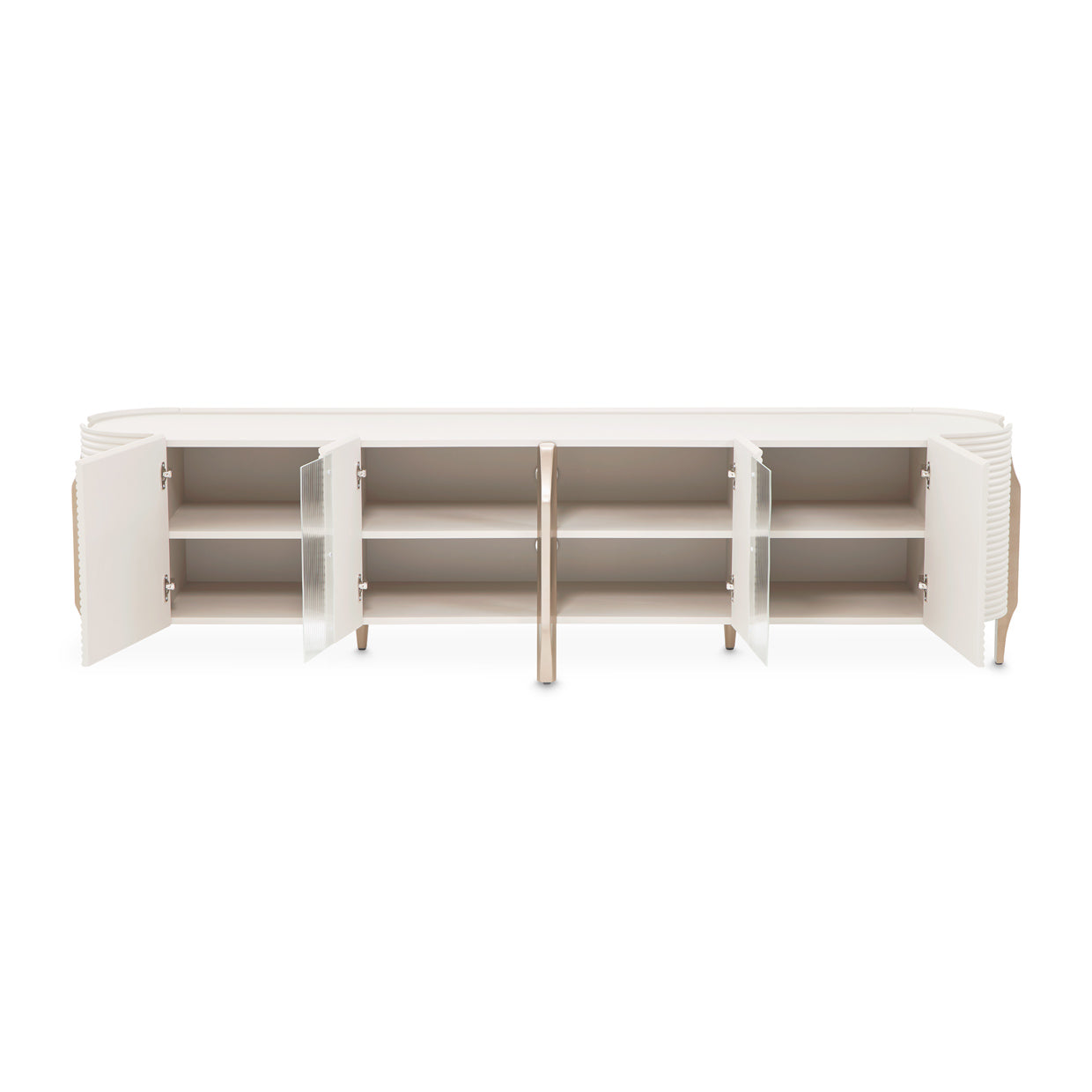 Mod Dream Media Cabinet - Rich Champagne
