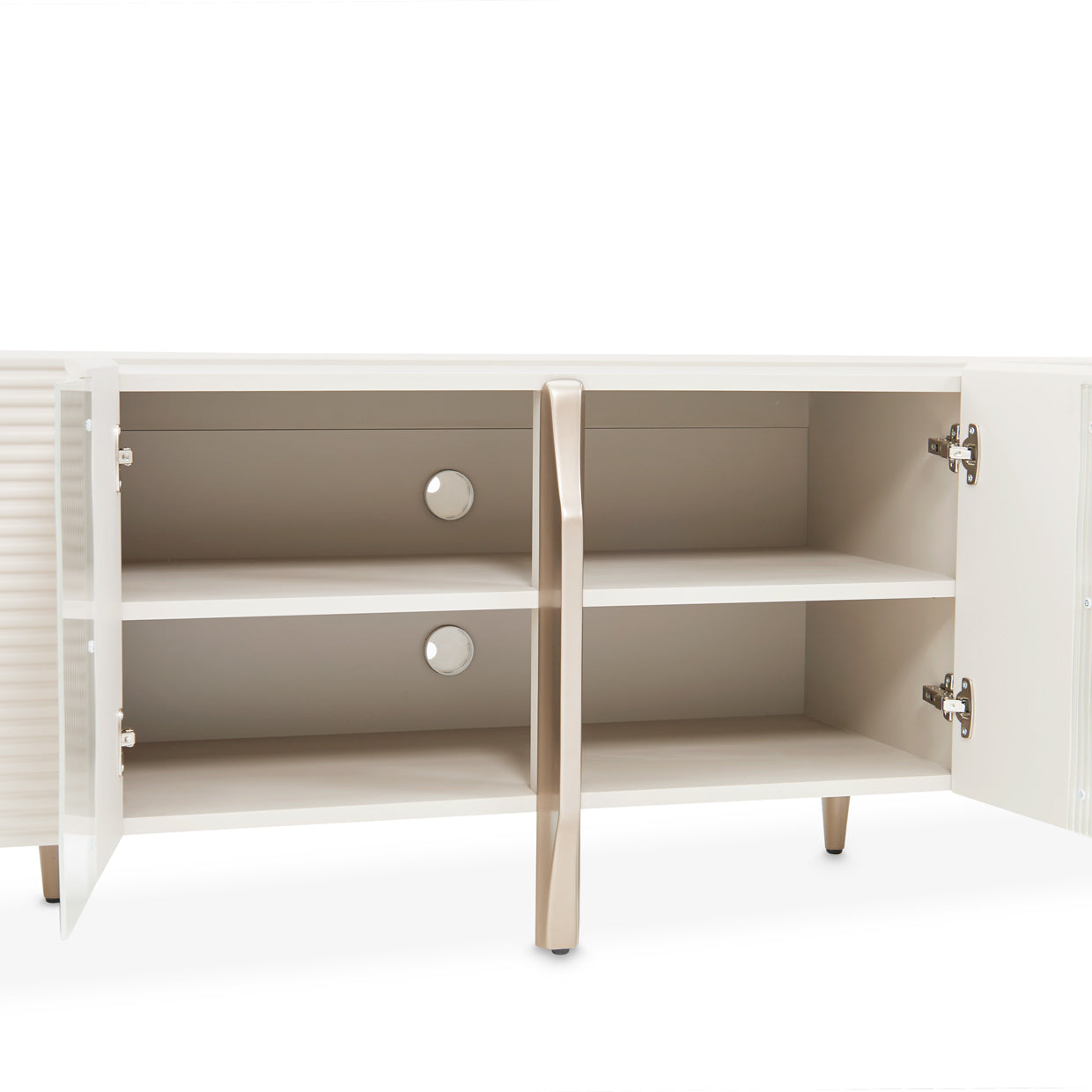 Mod Dream Media Cabinet - Rich Champagne
