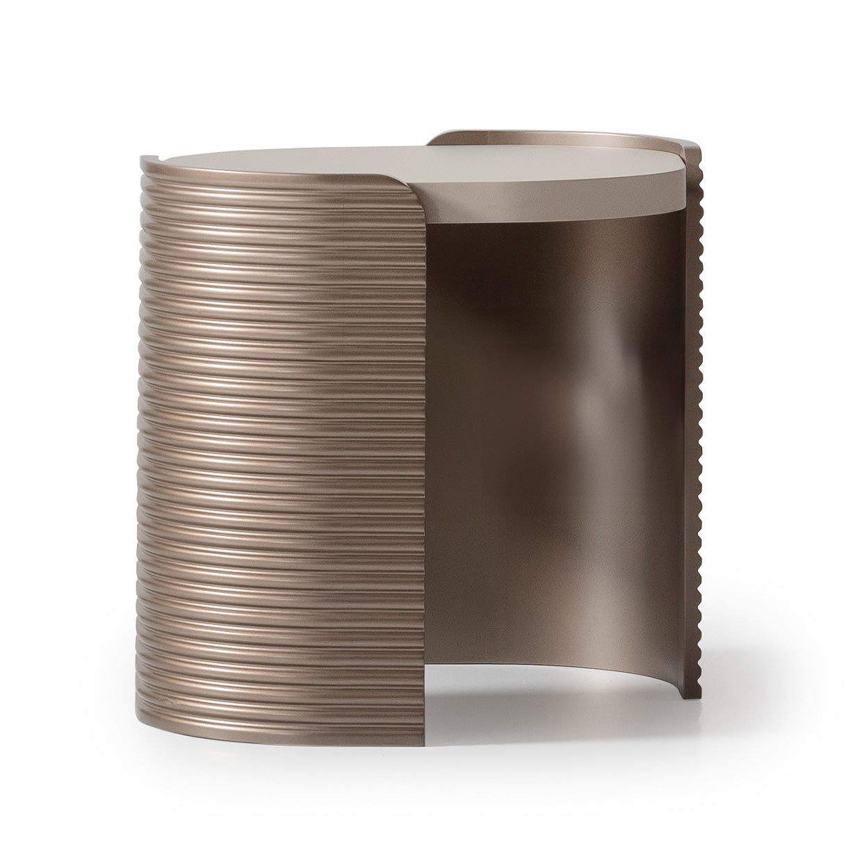 Mod Dream End Table - Rich Champagne