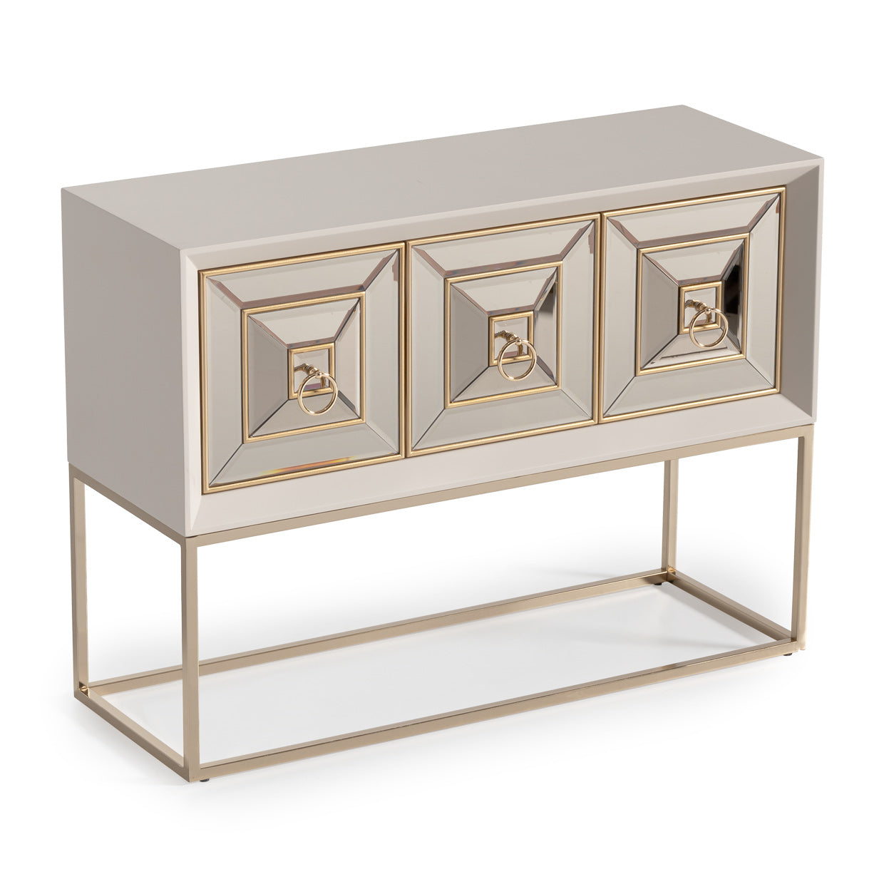 Madison Small Console - Glistening Gold