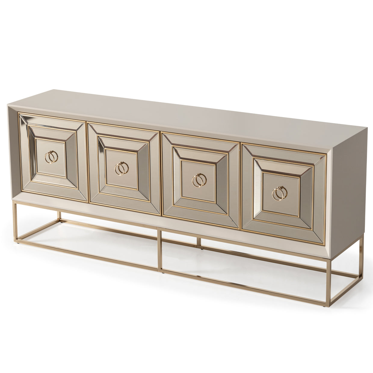Madison Console - Glistening Gold