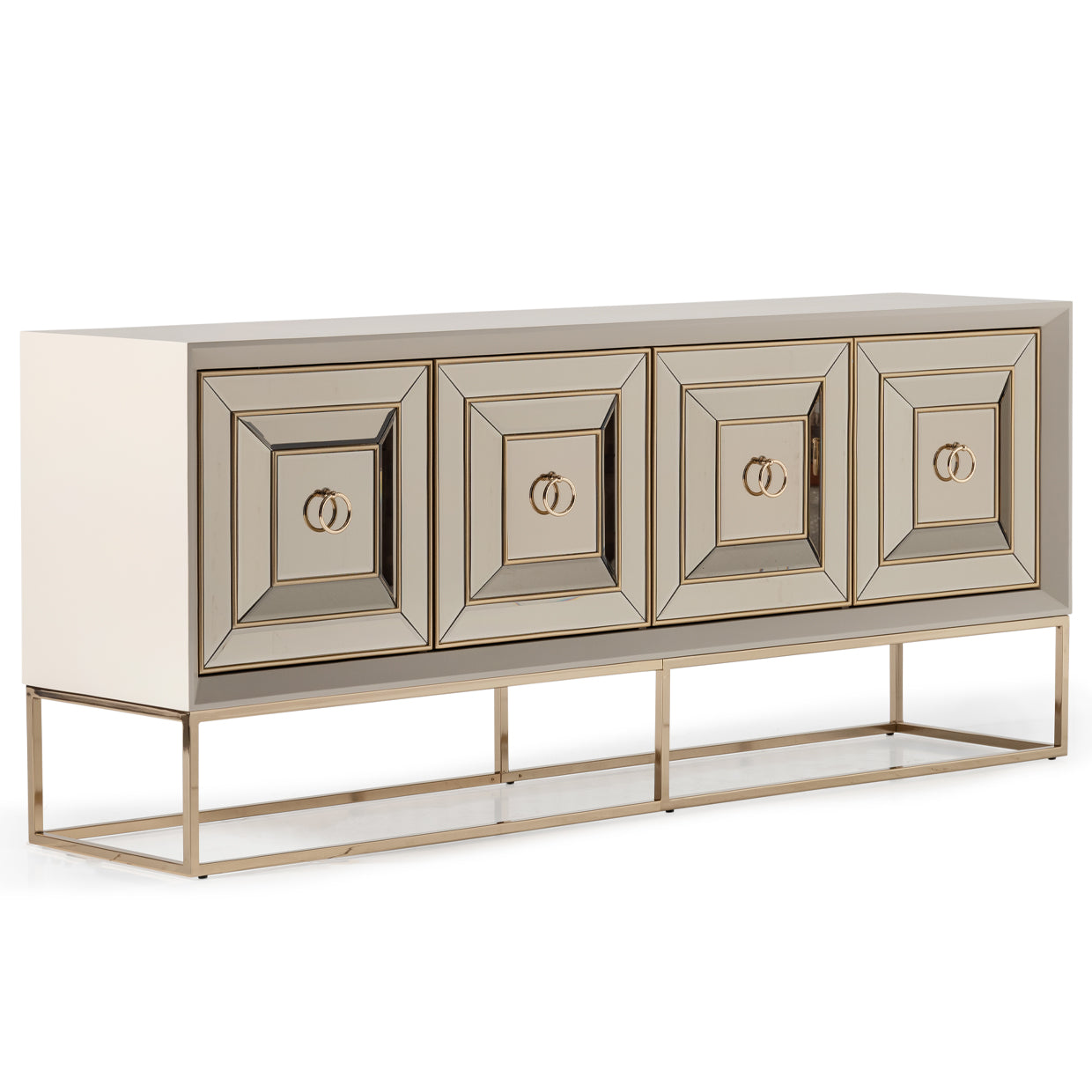 Madison Console - Glistening Gold