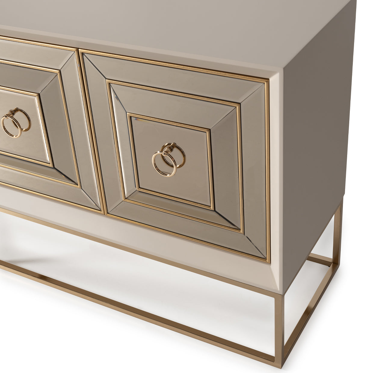 Madison Console - Glistening Gold