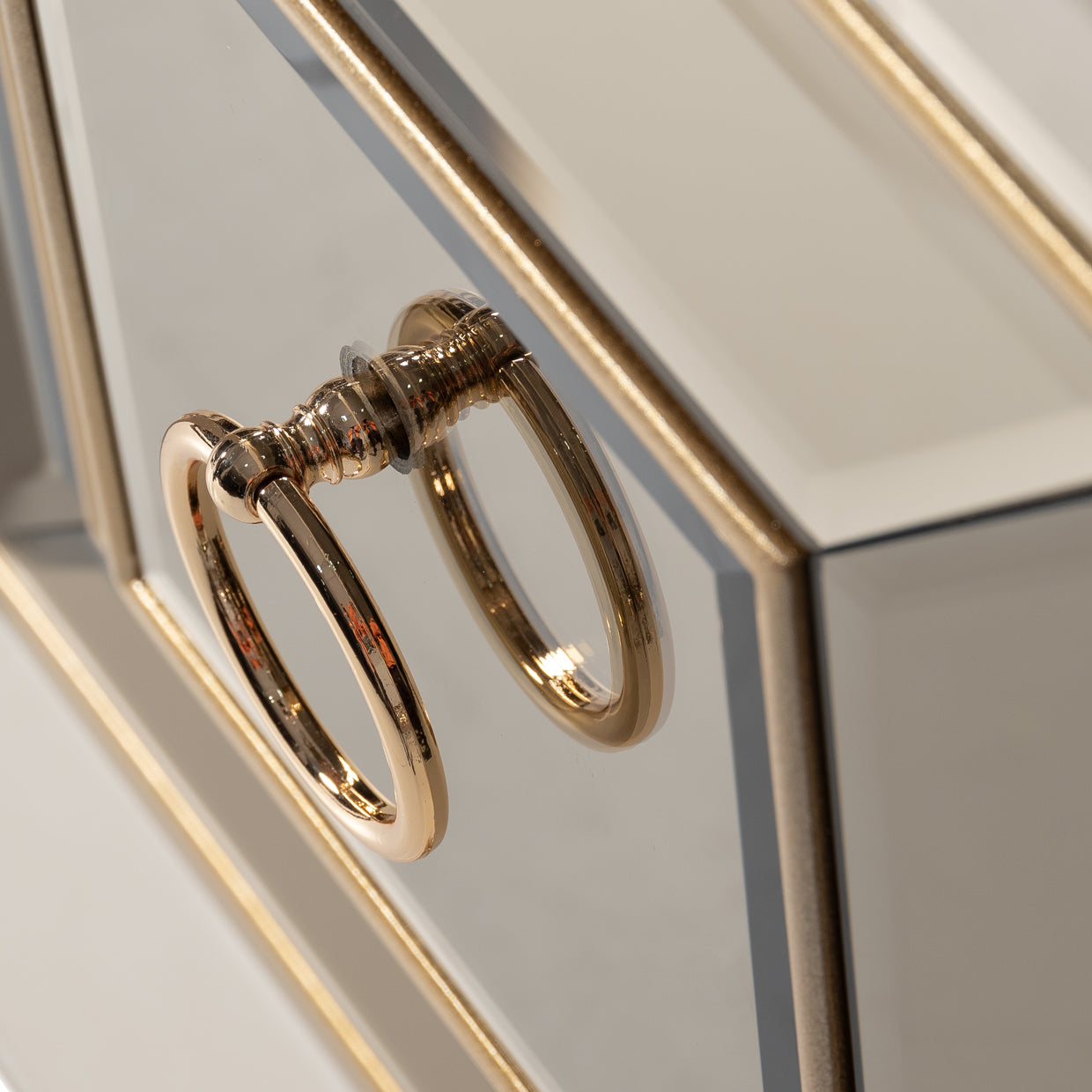Madison Console - Glistening Gold