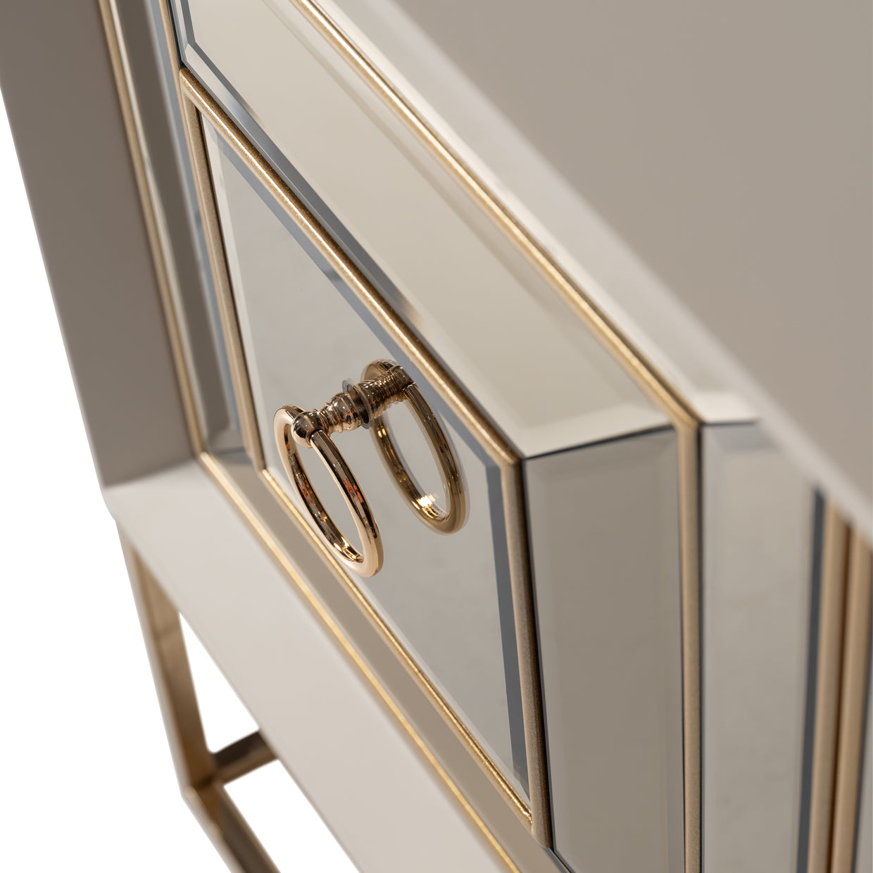 Madison Console - Glistening Gold