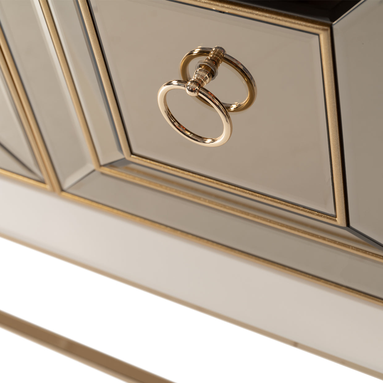 Madison Console - Glistening Gold