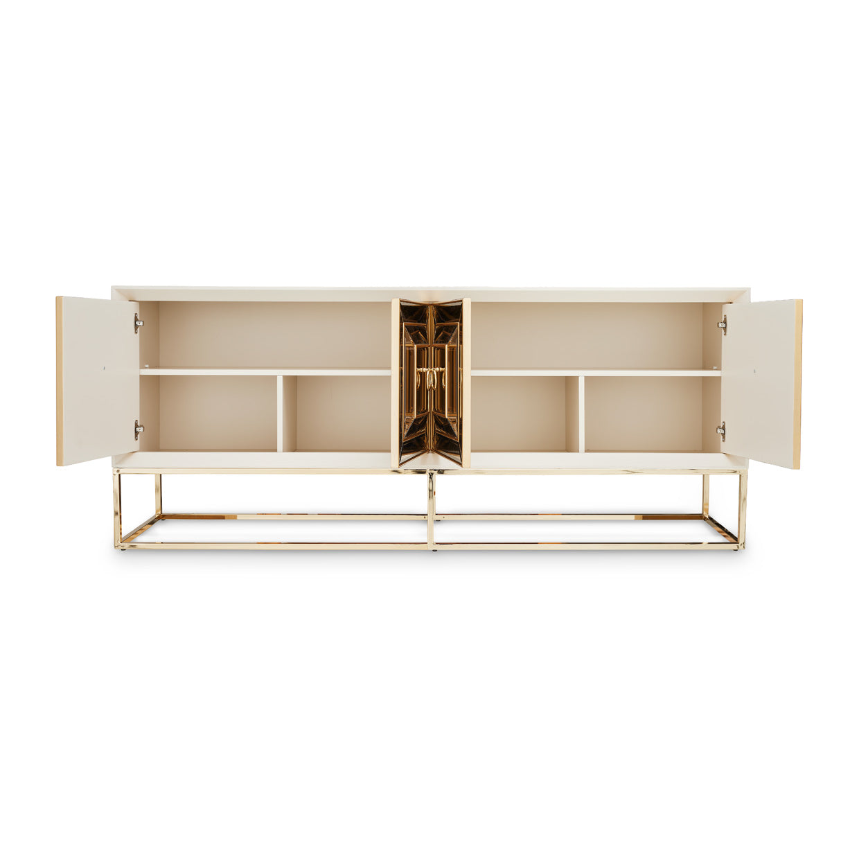 Madison Console - Glistening Gold